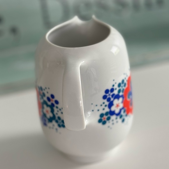 MCM Vintage Hungarian Creamer Pitcher Flower Vase - Picture 8 of 9